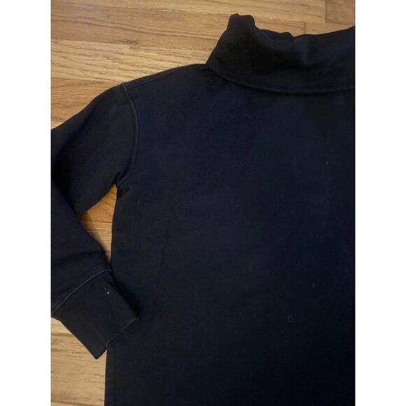 Athleta women's black cowl neck athletic comfort long sleeve pullover sweater XS - Picture 2 of 6